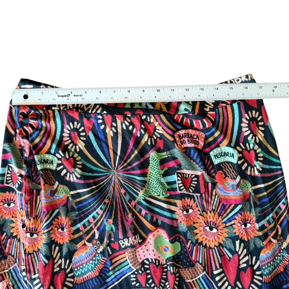 Farm Rio Danette Slim Midi Skirt Women’s Size Large - Picture 13 of 15